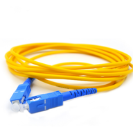 Cordon de brassage fibre optique monomode FTTH SC/UPC vers SC/UPC 1 cordon