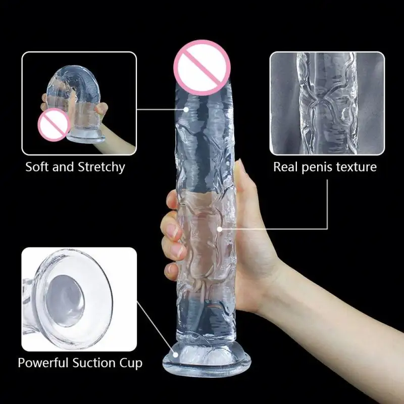 Factory Price glass penis dildo for men vibrator