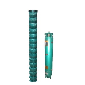 Qj High Lift Automatic Stainless Steel Deep Well <b>Submersible</b> <b>Pump</b> High Efficiency Axial Flow Vertical <b>Pump</b> - Product Image 1