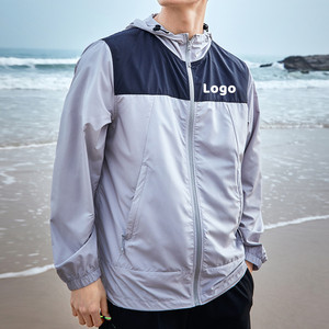 OEM Customized Long <strong>Thin</strong> Mens Reflective Outdoor Blank Hiking Fishing Softshell <strong>Waterproof</strong> Windbreaker <strong>Jacket</strong> - Product Image 4