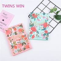 Promoción Caliente, Precio Bajo, Papelería Kawaii, Cuaderno Personalizado con Estampado de Flores, Cuaderno de Escritura Personalizado, Útiles Escolares 1771
