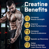 Gummies de créatine monohydrate aux baies mélangées Kangmao OEM ODM pour hommes et femmes, emballage en sachet de 5g, complément alimentaire pour la musculation et l'entraînement