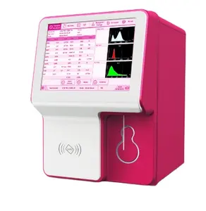 Analisador de hematologia veterinário 5 peças, analisador de hematologia automática portátil de gás do sangue