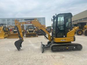 Nouvelle mini-excavatrice SANY SY35U de 3,8 tonnes avec moteur diesel Yanmar, certifiée CE EPA, à balayage de queue zéro, chenilles réglables et attache rapide - Product Image 6