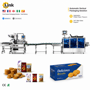 Machine d'emballage et <span class=keywords><strong>de</strong></span> cartonnage automatique à grande vitesse pour les biscuits Oreo et les chips Ahoy, machine d'emballage <span class=keywords><strong>de</strong></span> sachets <span class=keywords><strong>de</strong></span> biscuits - Product Image 1