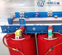 Transformador de Distribución Trifásico Tipo Seco de 160 kVA, 20-24 kV a 380 V/400 V, Serie SCB, 50 Hz, Totalmente Sellado, Certificado CE, Ahorro de Energía