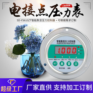 Controlador de presión digital inteligente de acero inoxidable SD-YS610ZT, controlador de presión de alta precisión con - Product Image 5