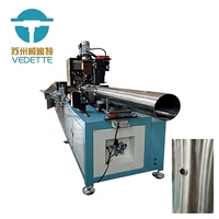 Machine de perçage automatique à colonne Vedette VDTCKJ-BB05 pour serveur IA de centre de données à refroidissement liquide, tube en acier inoxydable de 8 pouces, CNC