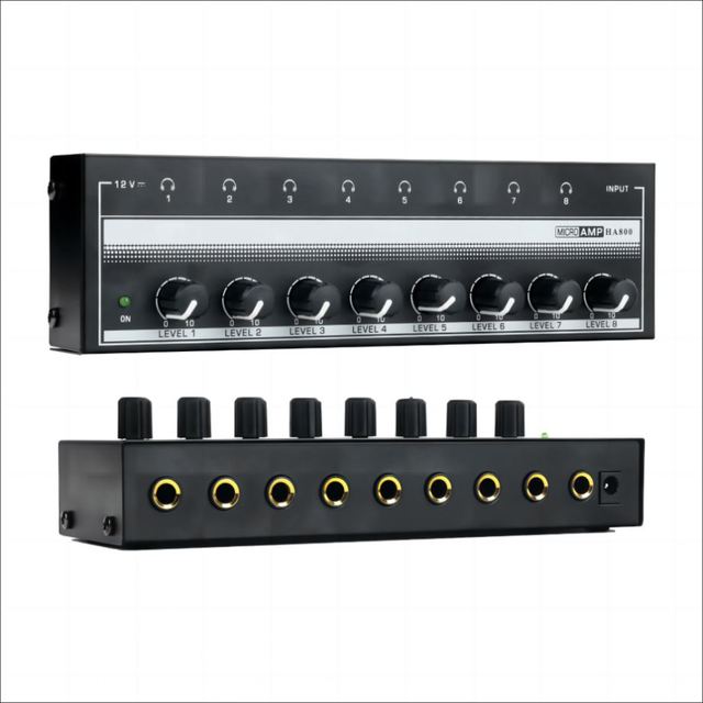 MicroAMP Ha800 Brand New Mixer Audio With High Quality Headphone Amplifier