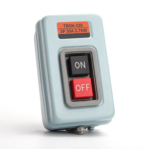 Interruptor de Presión Eléctrico CNAOM TBSN-330, 380V 400V 50/60Hz IP50, Control Manual para Tornos y Taladradoras - Product Image 2