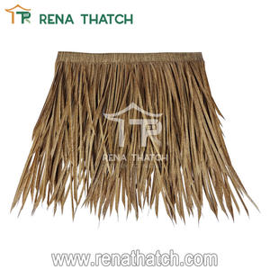 Matériau de toiture en roseau en fibre de <span class=keywords><strong>gazon</strong></span> en plastique roseau synthétique ignifuge roseau artificiel tuiles de toit en chaume artificiel - Product Image 4