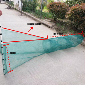 Lươn lưới lưới bẫy 1.2m-10m trailing gấp cua Lồng cho sông khối câu cá - Product Image 2