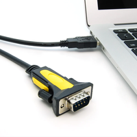 Adaptador de serie OEM USB a RS232 de 1m y 1,5 m con prolífico chipset PL2303