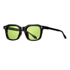 Gafas de Sol Polarizadas Verdes de Alta Gama 2026, Diseño Moderno, Lentes de Ácido Propiónico con Protección UV400, Montura Completa Rectangular, Lujosas - Product Image 1