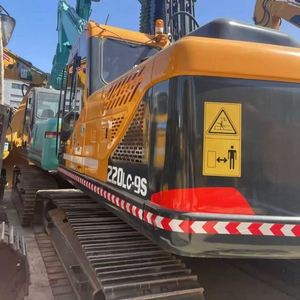 Nouveau prix de l'excavatrice hydraulique de chenille de R220LC-9S d'occasion en bon état approprié au creusement de construction/agriculture - Product Image 3