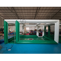 Cage d'entraînement gonflable étanche pour drones, personnalisable pour événements, terrain de jeu de football pour drones, arène gonflable d'obstacles pour drones