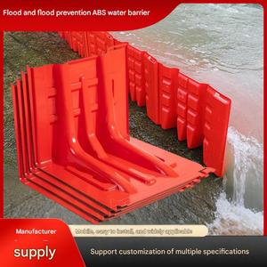 Barriera Anti-Allagamento in Plastica per Garage, Controllo Temporaneo delle Inondazioni, Protezione d'Emergenza in ABS Rinforzato a Forma di L - Product Image 2