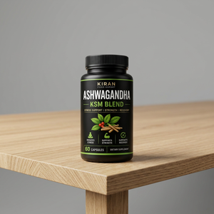Cápsulas Herbales de Ashwagandha KSM Blend – Suplemento de Extracto de Plantas, 60 Cápsulas en Botella - Product Image 6