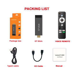 G7 Android <span class=keywords><strong>TV</strong></span> <span class=keywords><strong>Stick</strong></span> <span class=keywords><strong>4K</strong></span> Amlogic S905Y4 รองรับ Dual Wifi 2G 16G บลูทูธ รีโมทสั่งงานด้วยเสียง มินิ USB ทีวีบ็อกซ์ คล้ายกับ <span class=keywords><strong>Fire</strong></span> <span class=keywords><strong>Stick</strong></span> - Product Image 6
