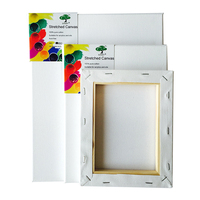 Cadre en bois de pin 40*50cm, toile tendue 100% coton non toxique pour la peinture et l'impression jet d'encre - Vente en gros
