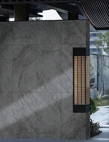 Revêtement mural, pierre de pavage, carreaux de sol en céramique, antidérapant, finition mate, minimalisme moderne, pour jardin, travaux d'ingénierie, villa, hôtel, marbre