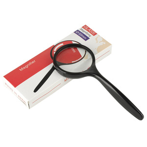 Lente di ingrandimento portatile da 2 pollici con lenti in vetro ottico reale curvo a mano 8X con impugnatura comoda per la lettura degli anziani - Product Image 6