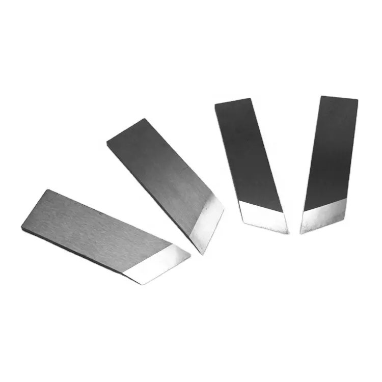 Werkspreis Wolfram-Carbid V-Schlittenmaschinenklinge 45 * 12 * 2 Karton Schleifblatt Schneidemaschinenmesser
