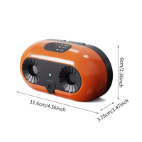 Dispositif anti-aboiement ultrasonique chaud, étanche IP67, détection automatique, contrôle des aboiements de chien, anti-aboiement pour chiens d'extérieur