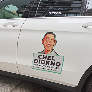 Etiqueta magnética personalizada resistente a la intemperie <span class=keywords><strong>para</strong></span> automóviles y camiones Señal magnética personalizada impresa UV - Product Image 5