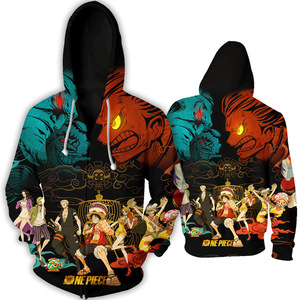 2024 Cross Border <span class=keywords><strong>One</strong></span> Pieced HoodiesมังงะZoro Hoodieอะนิเมะ 3Dการพิมพ์ดิจิตอลเสื้อกันหนาวบุคลิกภาพSweatshirt - Product Image 1