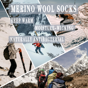 Chaussettes <span class=keywords><strong>de</strong></span> <span class=keywords><strong>ski</strong></span> en laine mérinos AR 010, équipement ultraléger, évacuation <span class=keywords><strong>de</strong></span> l'humidité, séchage rapide, chaussettes <span class=keywords><strong>de</strong></span> <span class=keywords><strong>ski</strong></span> en laine - Product Image 6