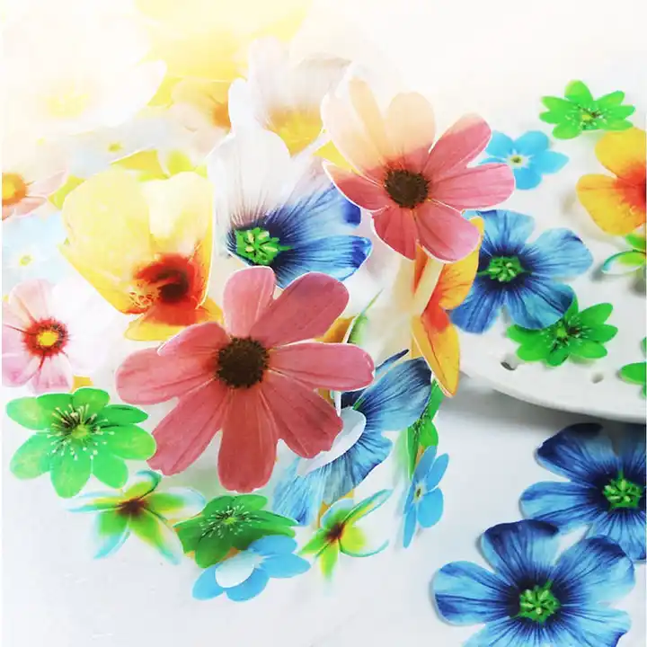 Edible Flowers Cake Decorations Beautiful Flowers Cupcake Toppers Cake  Toppers Mixed Size & Colour - Buy Edible Flowers Cake Decorations Beautiful  Flowers Cupcake Toppers Cake Toppers Mixed Size & Colour Product on