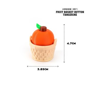 Juguetes Antiestrés de Frutas Impresos en 3D, Duraderos, de PLA, Sandía, Fresa, Uva, Personalizables, Decoración de Escritorio EDC, Alivio del Estrés, Feeron - Product Image 6