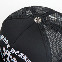 Gorra Trucker de Espuma Cómoda de 5 Paneles con Logotipo Personalizado, Correa de Nylon Ajustable y Hebilla de Plástico, Gorra de Malla al por Mayor