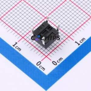 SMG-01-H065A1 Tactile Switch DIP-4P,6x6mm Switch Single Pole Single Throw Round Button 2.5N 6mm - Product Image 2