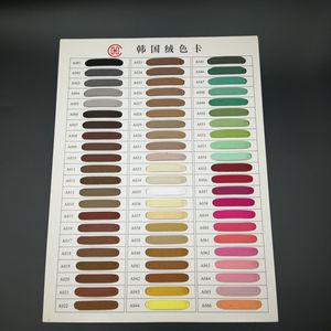 Cuerda de terciopelo coreana de 5 mm, cuero artificial para manualidades, suministros para la fabricación de joyas, accesorios de bricolaje, tarjeta de colores incluida - Product Image 3