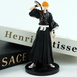 3 pièces/ensemble 14-18cm Kurosaki Ichigo Hitsugaya Toushirou Abarai <span class=keywords><strong>Renji</strong></span> Personnage de dessin animé Bleach Figurine d'action - Product Image 3