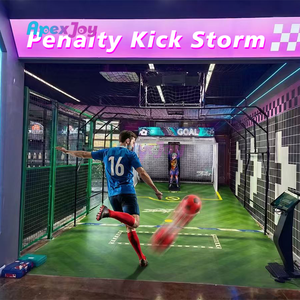 Machine de jeu d'arcade simulateur de football avec robot gardien de but numérique Penalty Kick Storm, équipement sportif, Coupe de Football, 1 an, <span class=keywords><strong>anglais</strong></span> - Product Image 1