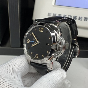 Reloj <span class=keywords><strong>de</strong></span> Pulsera para Hombre, Modelo Lu-01359, Clásico y Famoso, con Costuras Azules, Movimiento Mecánico Simple, Luz Nocturna, para Parejas - Product Image 2