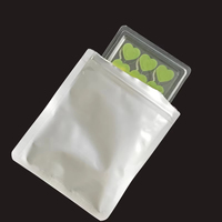 Patch Hydrocolloïde Vert Cœur Charmant à Ajustement Parfait, Dissolvable, avec Micro-Aiguilles, pour le Traitement des Imperfections Cutanées