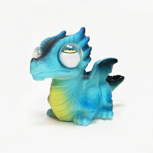 Juguete de dinosaurio con ojos saltones, antiestrés, animales para apretar, juguetes blandos con ojos que se salen, regalos para descompresión, ¡superventas! - Product Image 3