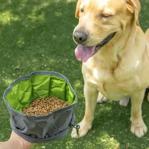 Comedero portátil para mascotas, cuenco plegable para alimentar con agua, para perros, cachorros, gatos, cuenco plegable para exteriores, suministros para mascotas - Product Image 3