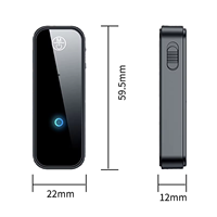 C28 Portable 3.5mm Aux Adaptateur De Voiture Musique Audio pour Voiture Maison Stéréo Sans Fil Bluetooth Audio Récepteur