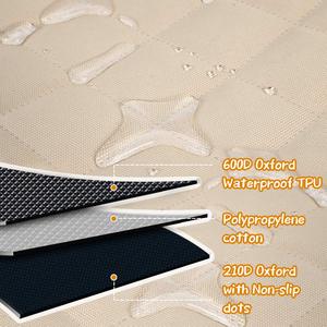 Waterproof Oxford Solid Non Slip Dog <strong>Car</strong> Back <strong>Seat</strong> <strong>Cover</strong> Pet <strong>Carrier</strong> Rear Mat Safety Cushion for Travel - Product Image 4