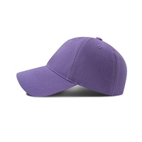 Casquette de baseball unie à 6 panneaux avec logo personnalisé, 100 % coton, ajustable, style Dad Hat, toutes saisons, pour grandes têtes (23,5-25,5 po), calotte souple