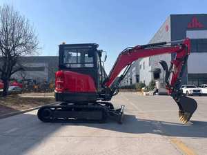 Mini-excavatrice chinoise de 3,5 tonnes, norme CE/Euro 5, avec godet de terrassement sur chenilles, à vendre - Product Image 6