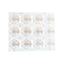 Chine carte de Circuit imprimé à noyau métallique multicouche Pcb Led Aquarium ampoule d'inondation Pcb puce 94V-0 100W Led Pcb
