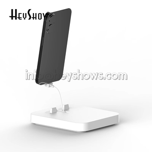 Base de Carga de Seguridad para Reloj Inteligente, Material ABS, Color Blanco, con Alarma Sonora, Sensor de Movimiento, Rango de Detección de 10 m, Soporte para Pantalla de Teléfono - Product Image 4