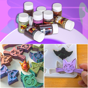 10-Màu Siêu <span class=keywords><strong>Chrome</strong></span> Mica Bột Thiết Lập Màu Sắc Chuyển Đổi Crom Bột Tắc Kè Hoa Sắc Tố Cho Thủ Công Nhựa <span class=keywords><strong>Epoxy</strong></span> - Product Image 6