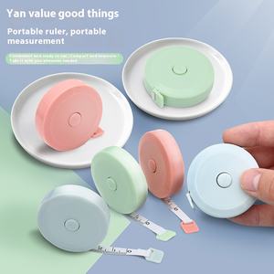 Custom Portable Mini <b>Tape</b> <b>Measure</b> Hot Selling Retractable Ruler in Random Color Other Household Sundries - Product Image 5